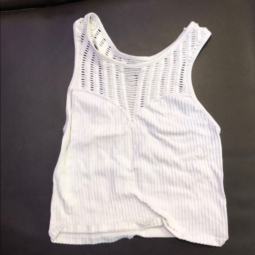 Seams Lovely O/S Tight Crop Top